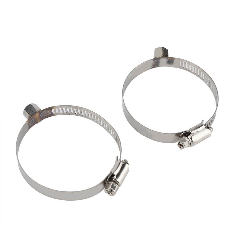 Keenso Universal Stainless Steel Motorcycle Exhaust Pipe Protector Centre Pipe