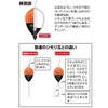 Tsuriken Float Stop, UL Cushion, Φ2.5, Black