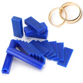 Carving Wax Ring Tube, Jewellery Ring Wax Tube Jewellery Ring Making Engraving Sheet Blue Set Blue