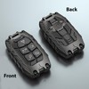 Aoocar Mech Style Heavy Metal Key Fob Cover, Compatible with