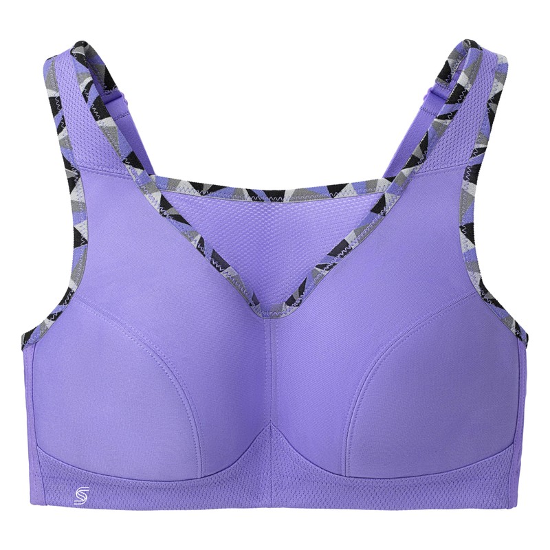 Glamorise, Sujetador Deportivo, Mujer, 50I, Púrpura/Ombre Force.
