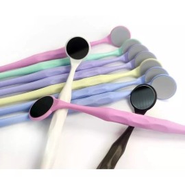 Premium Espejos Dental Doble Visión Exploración Premium Pack De 10