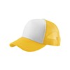 MG Unisex Summer Trucker Cap-6801B-Gold/White