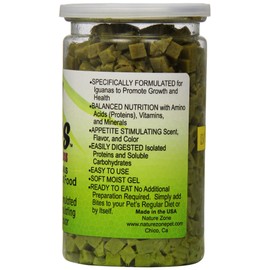 Nature Zone Snz54631 Iguana Bites Soft Moist Food, 9-Ounce