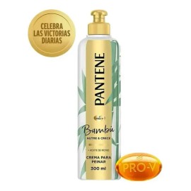 Crema Peinar Pantene Pro Bambú Nutre Crece
