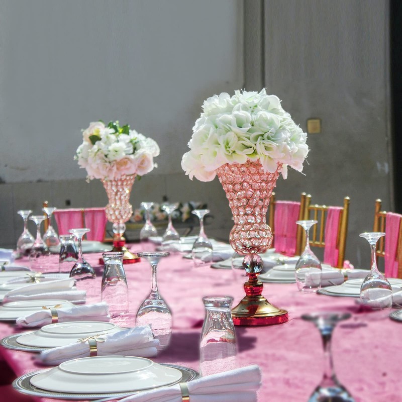 Tegeme 28 Pack Disposable Plastic Tablecloth Rectangle Table Cover 54