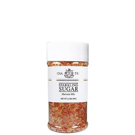 India Tree Harvest Mix Sparkling Sugar, 3.5 oz