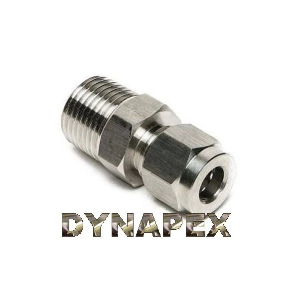 DYNAPEX Compression 5/16" Tube OD x 1/4" NPT Male Pipe