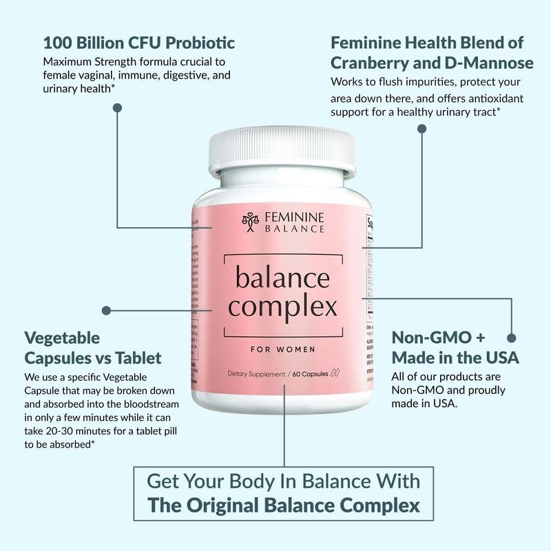 Balance Complex for Women Probiotic 60 Capsules