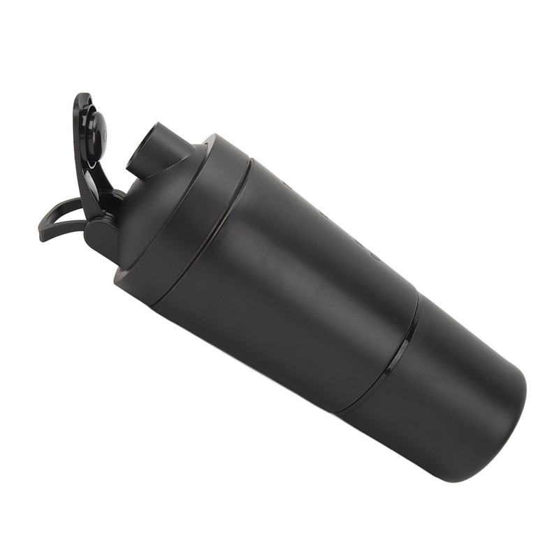 Shaker Bottle Stainless Steel Protein Shaker Scales Portable Shaker Cup