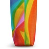 Playful Colorful Abstract Swirl Psychedelic Trippy Stripes Tote Bag
