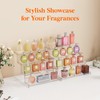Lifewit 4 Tier Clear Display Riser Stand with Decorative Secure