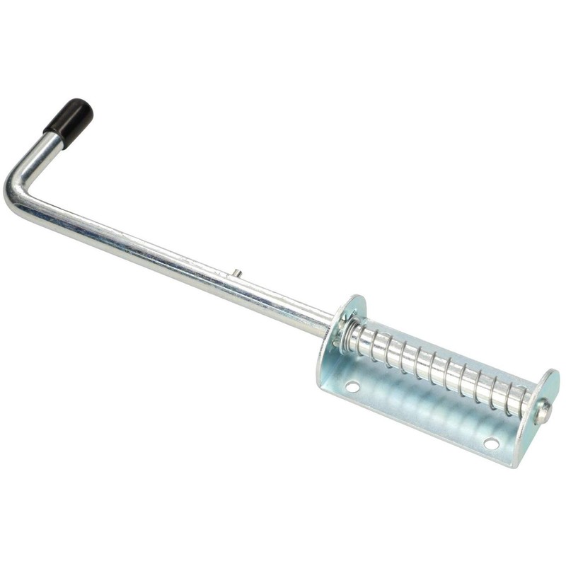 KOTARBAU® Spring Latch 300 mm Bolt Door Bolt Silver Rustproof