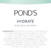 Pond's Vitamin Micellar Wipes For Dry Skin Hydrate Aloe Vera