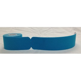 Therapist’s Choice® Kinesiology Tape Pre-Cut Roll (2-Inch x 16.4-Feet) (Blue)