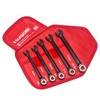 STARWORK TRUE MECHANIC™ 5Pc. 120T SAE&Metric Ratcheting Wrench Set, Professional,