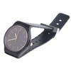 Waterproof Quartz Watch with Rubber Strap Adjustable 3 Hands Easy