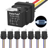 DaierTek 8 Pack 12V Relay with Built-in Diode & 12