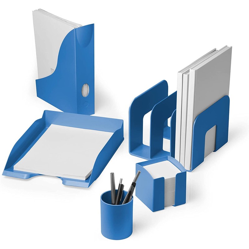 Durable 775606 Letter Trays Eco A4 Blue Angel Certified Pack