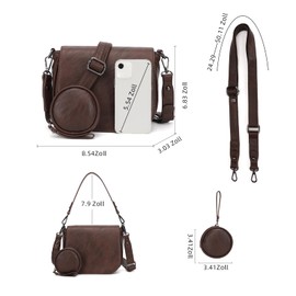 KL928 Shoulder bag women's handbag shoulder bag small bag women's handbag for work shopping travel, coffee, Retro