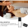 4 Pcs 30ML Clear Empty Glass Essential Oil Roller Bottles