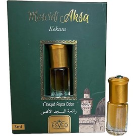 Palestine Al Aqsa Oud, Islamic Attar Perfume Oil Concentrated Ramadan Gift, Ataar Al Kaaba, Makkah Black Stone, Musk Amber Oud, Eid Gift (Masjid Aqsa Oud)