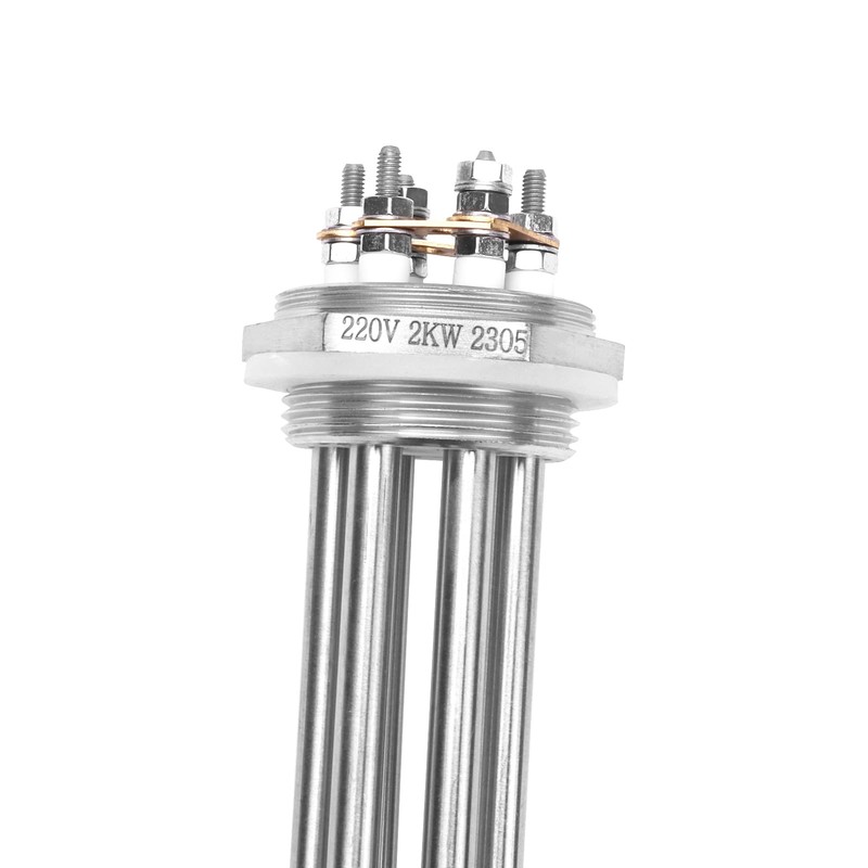 DERNORD 220V 2KW 1-1/2 Inch Heating Element 3U Water Heater