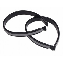 Captain Stag Y-4697 Offle Trouser Clip with Reflective, Set of 2, Black