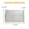 17.5 Inch Stainless Steel Cooking Grid Grates for Weber Spirit