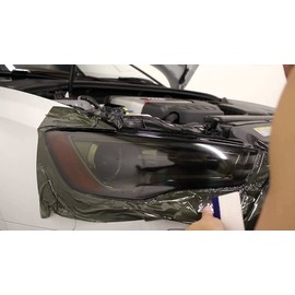 Bling Lights Brand Tinted Protective Headlight Film Covers Compatible for 2020-2024 Volkswagen Tiguan