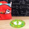 11"Footprints Classroom Floor Decal (Lime)