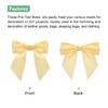 MECCANIXITY 30 Pcs Pre-Tied Bows Satin Ribbon Bows 4.5" Twist