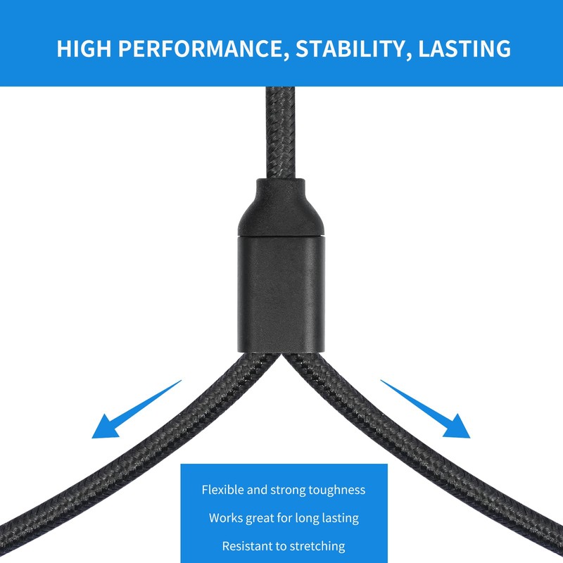 SiYear USB C to Dual XLR Male Audio Cable, Type