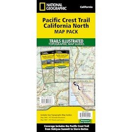 Pacific Crest Trail: California North [Map Pack Bundle] (National Geographic Trails Illustrated Map)