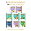 Twinings Wellness and Green Tea Bag Sampler, Assortment Variety Pack