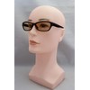Mukojima PY1227-2 Sunglasses UV Protection Lens, Light Fox-Shaped, Sepia x