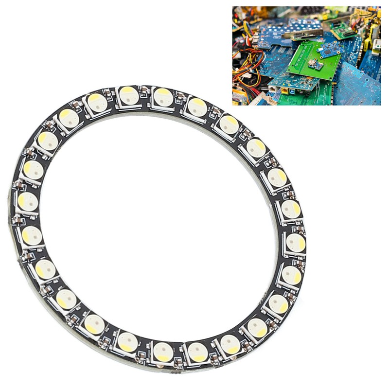 RGB LED Ring Lamp Board 24 Bit SK6812 32 Colors