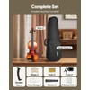 VEVOR Violin 4/4 Full Size for Adults, Violin Fiddle Set