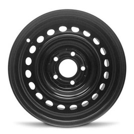 For 10-13 Ford Transit 15 Inch Black Steel Rim - OE Direct Replacement - Road Ready Car Wheel
