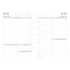Filofax A5 week to view English 2026 diary 26-TM7051