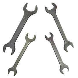 Lotatheta 4 PCs Double Ended 10 mm thru 17mm Cone Wrench Bicycle Tool Kit Spanner Bike Cycling Multi Set