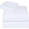 Utopia Bedding 3 Piece Bed Sheet Set Single, White –