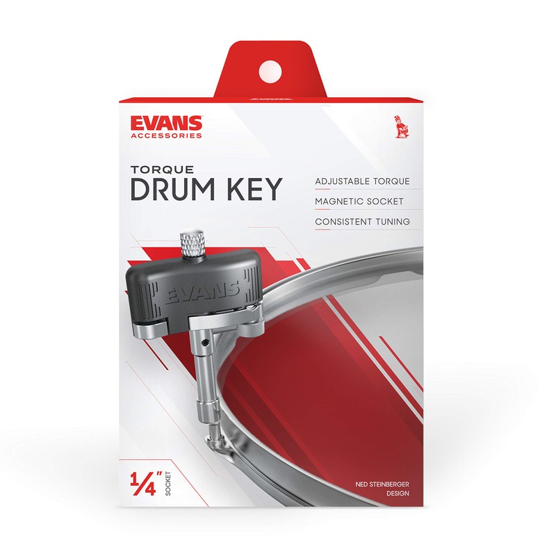 Evans Torque Key - Drum Key Tuner - Magnetic Drum