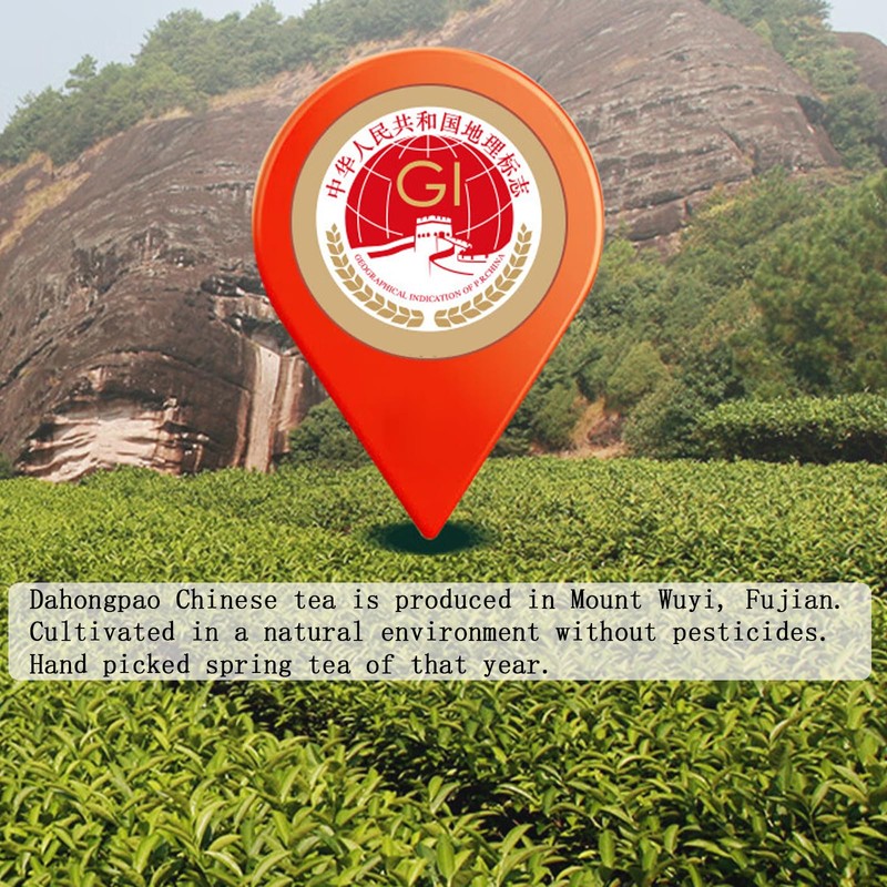 Da Hong Pao Tea Dahongpao Oolong Tea Loose Leaf Big