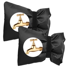 2 Pack Outdoor Tap Cover Tap Jacket Outdoor Tap Cosy Cover Outside Garden Faucet Socks for Freeze Protection