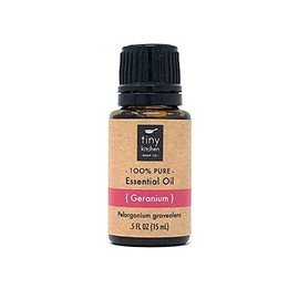 Pure Geranium Essential Oil - Pelargonium Graveolens (15 mL / .5 fl oz)