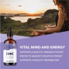 Vimergy Organic Liquid Zinc, 57 Servings – Supports Immune Health
