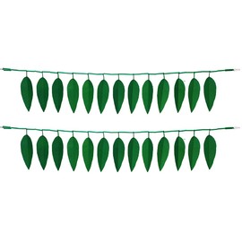 Aditri Creation Set of 2 Artificial Garland Door Decorations for Home Trang Decorative Hanging Bandhanwar Indian Traditional Puja Festival Theme Decoration New Year Decoration (About 3 Feet) Mango Leaf