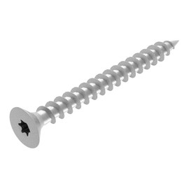 SECCARO Chipboard Screws 5 x 45 mm Galvanised Steel Wood Screw Fully Threaded TX/Hexalobular Pack of 200