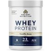 Ancient Nutrition Grass Fed Whey Protein, Vanilla Bean, 23g Protein,